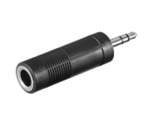 Adapter jack 3,5mm dugó-6,3mm aljzat