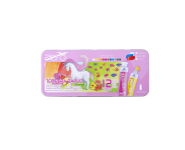 AERO tempera fémdobozban 12db vegyes színek - Unicorn