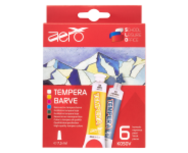 AERO tempera készlet 6db vegyes színek - Triglav