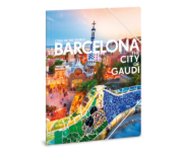 Ars Una Cities Barcelona A4 gumis mappa