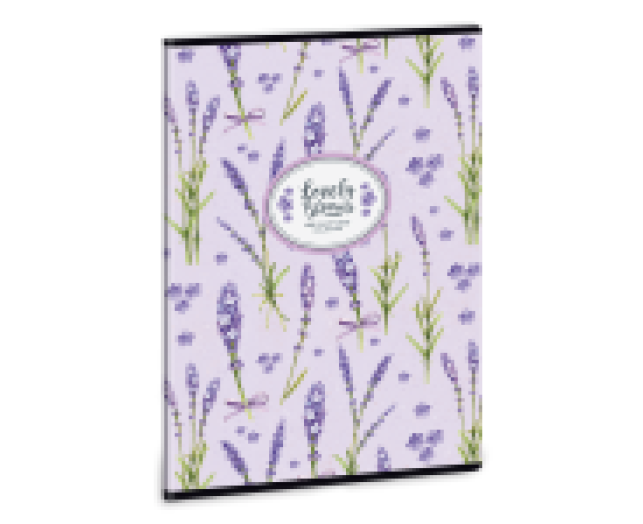 Ars Una Lavender A4 füzet extra kapcsos sima
