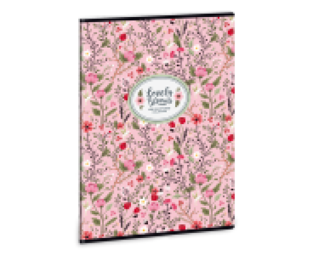 Ars Una Wildflowers A4 füzet extra kapcsos sima