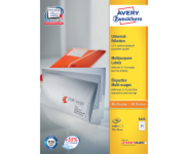 Avery univerzális etikett 100 ív/csomag