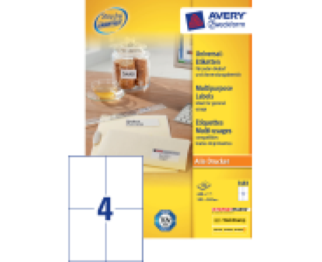 Avery univerzális etikett 100 ív/csomag