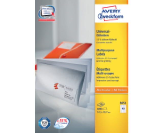Avery univerzális etikett 100 ív/csomag