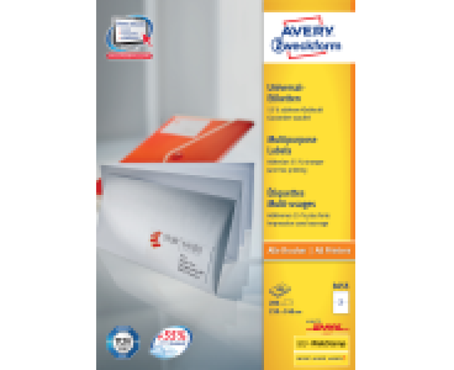 Avery univerzális etikett 100 ív/csomag