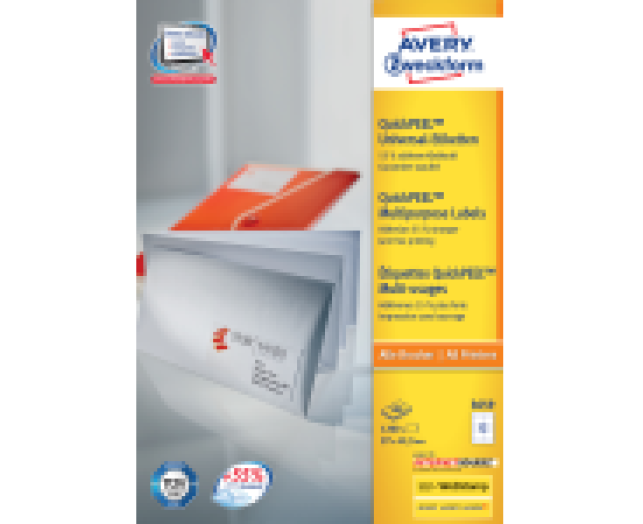 Avery univerzális etikett 100 ív/csomag