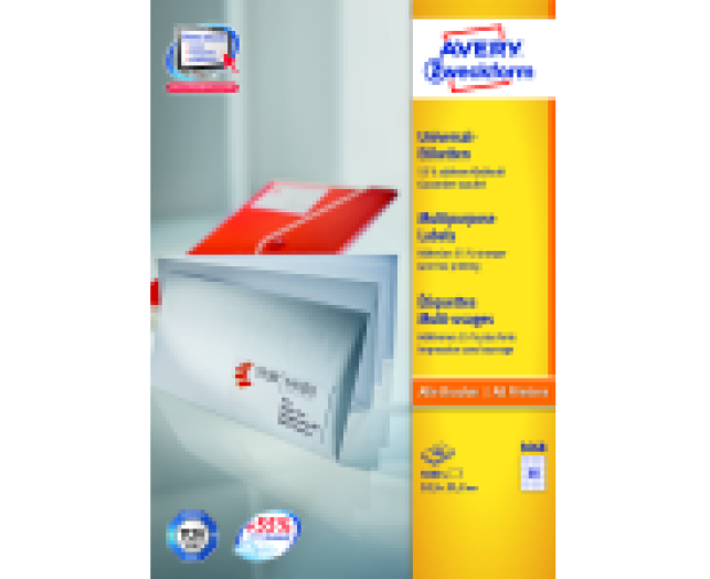 Avery univerzális etikett 100 ív/csomag