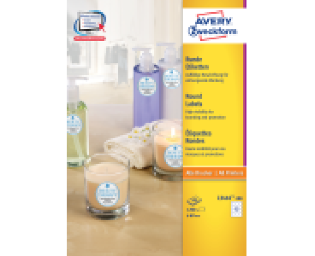 Avery speciális alakú univerzális címke 100ív/csomag