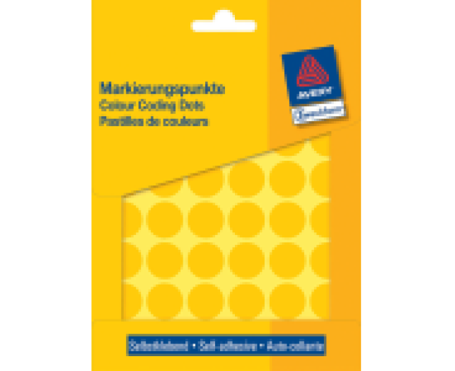 Avery színes jelölőpont 18 mm 1056 címke