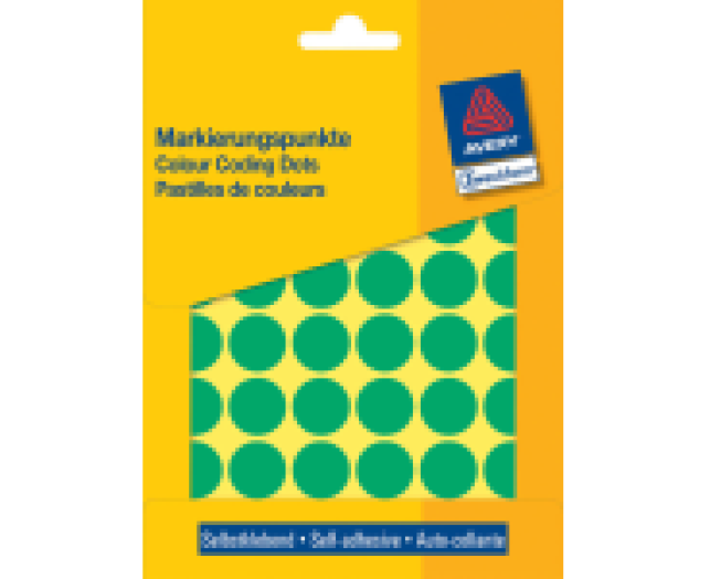 Avery színes jelölőpont 18 mm 1056 címke