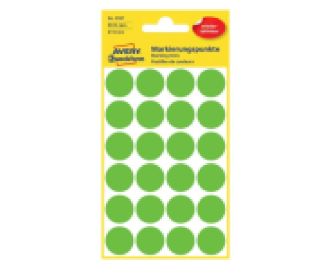 Avery visszaszedhető jelölőpont 18 mm 96 db