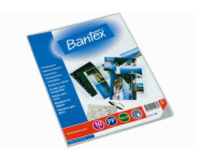 Bantex lef. fényképtartó tasak A4 víztiszta 80 mikron 10 db