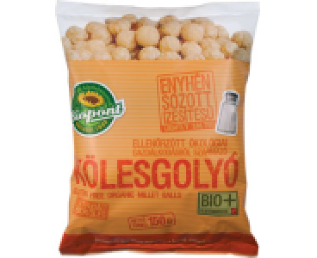 Biopont Extrudált kölesgolyó, enyhén sós 100 g