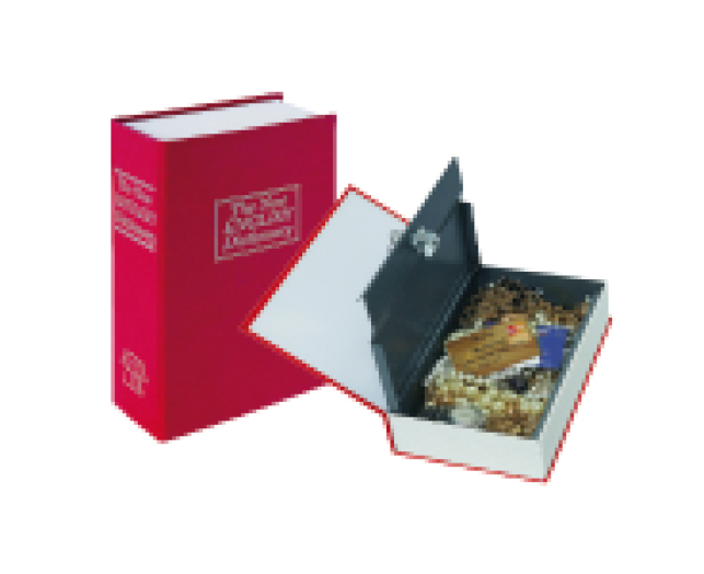 Bookcase értéktároló könyv kazetta