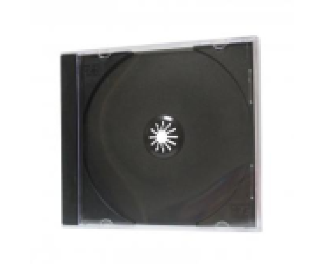 Box 1 CD-re, slim CD/DVD tartó fekete vagy fehér