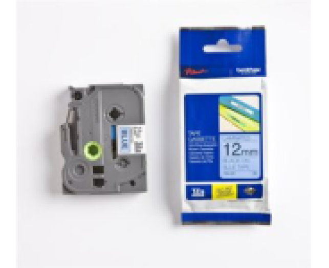 Brother TZE531 12mm laminált szalag, kék/fekete