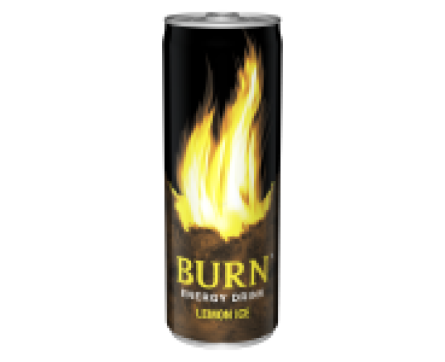 Burn Lemon energiaital 0,25 l