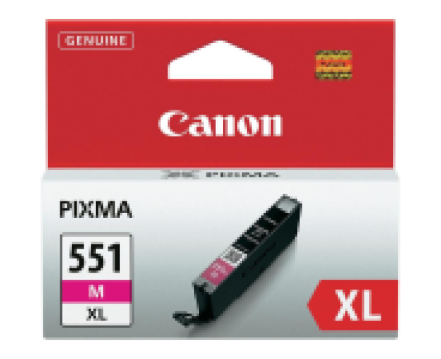 Canon CLI551XL patron bíbor