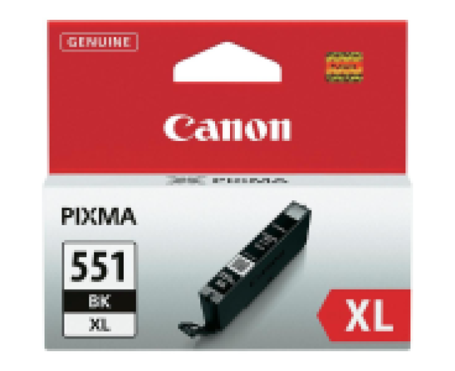 Canon CLI551XL patron, fekete
