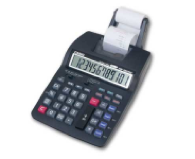 Casio HR-150TEC szalagos számológép
