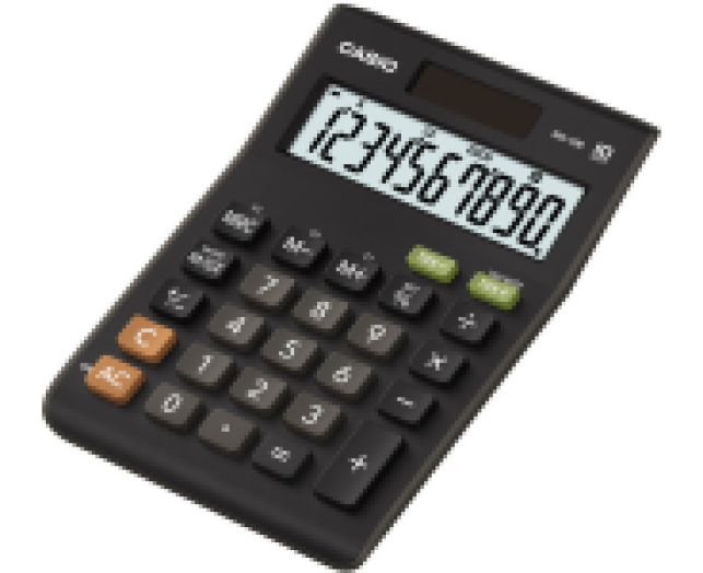 Casio MS 10 B S számológép