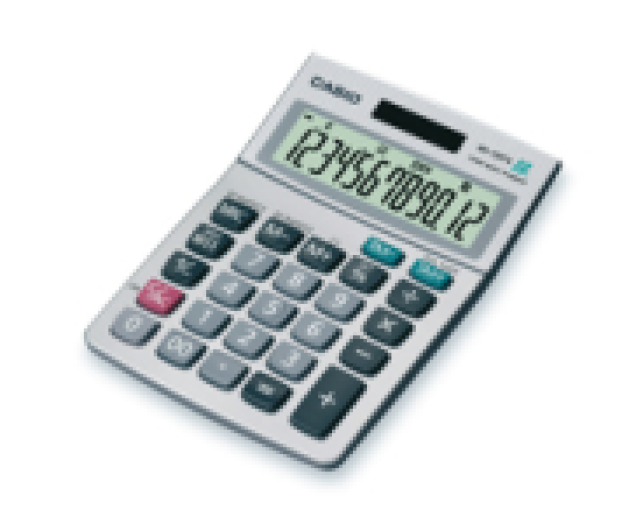 Casio MS-120TV/MS asztali számológép