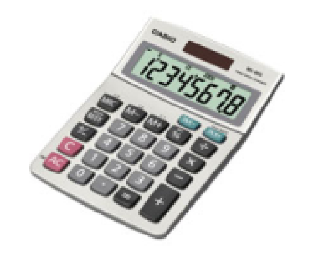 Casio MS-80TV/80S asztali számológép