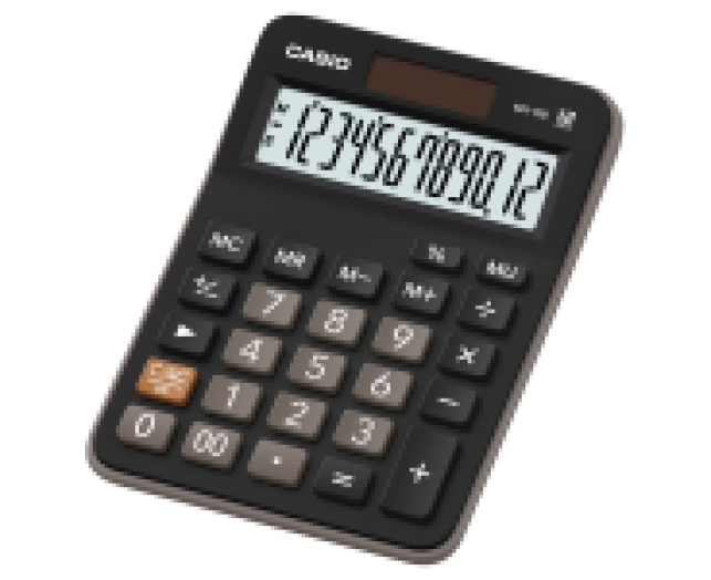 Casio MX 12 B BK számológép