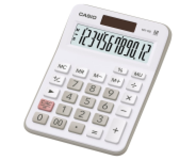 Casio MX 12 B WE számológép