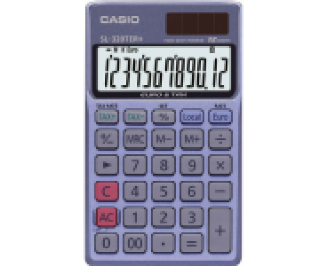 Casio SL-320TER+ zsebszámológép