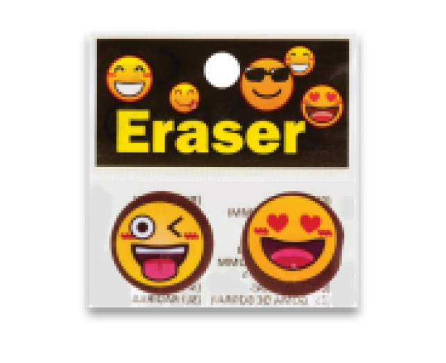 Centrum Emojidex radír 2 db/csomag