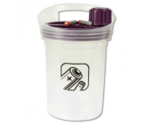 CEP Citec műanyag használt elem gyűjtődoboz 3 liter