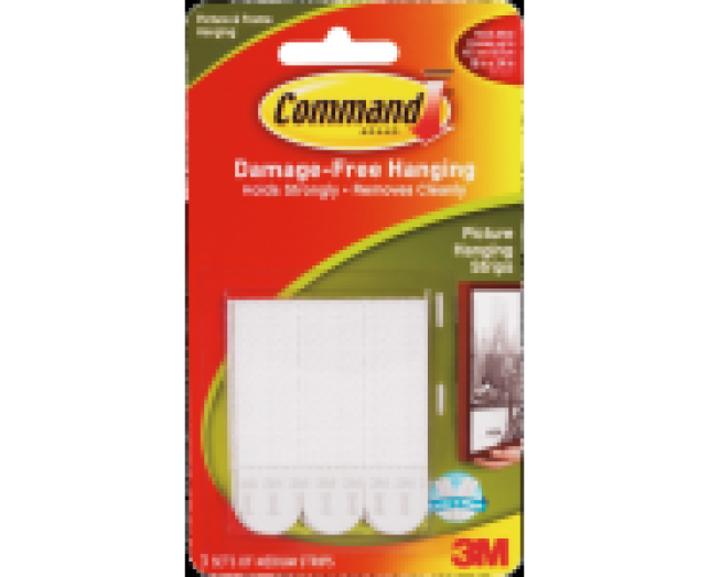 Command 17201 ragasztó csík Dual Lock tépőzárral 6db