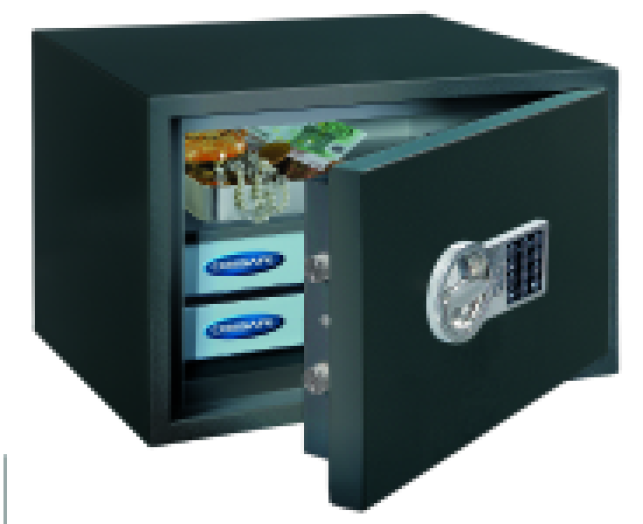 Comsafe Power Safe 300 elektr. bútorszéf, tűzbiztos