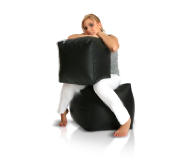 Cube S műbőr puff