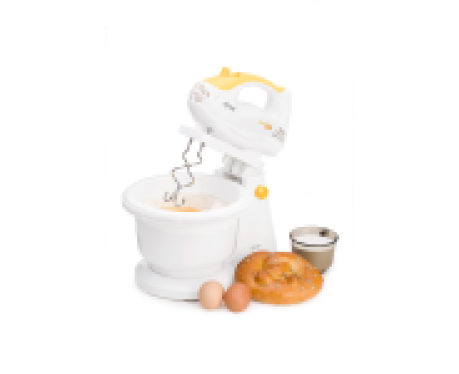 Dyras SHM-282 Tálas mixer fehér/sárga