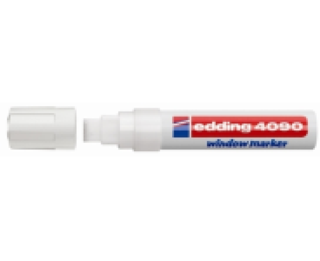 Edding 4090 marker ablakra
