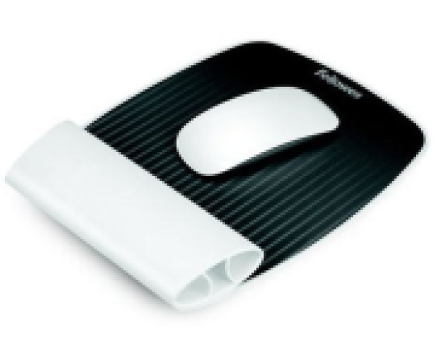 Egérpad I-Spire Fellowes fekete-fehér