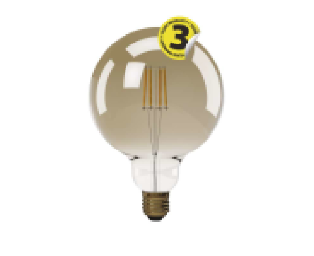 Emos Led izzó VINTAGE G125 E27 4W WW+ 380lm