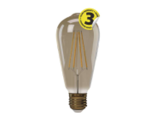 Emos Led izzó VINTAGE ST64 E27 4W WW+ 380lm