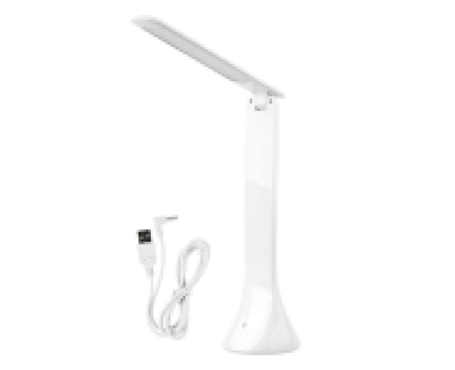 EMOS LED USB asztali lámpa, ak hordozható, fehér