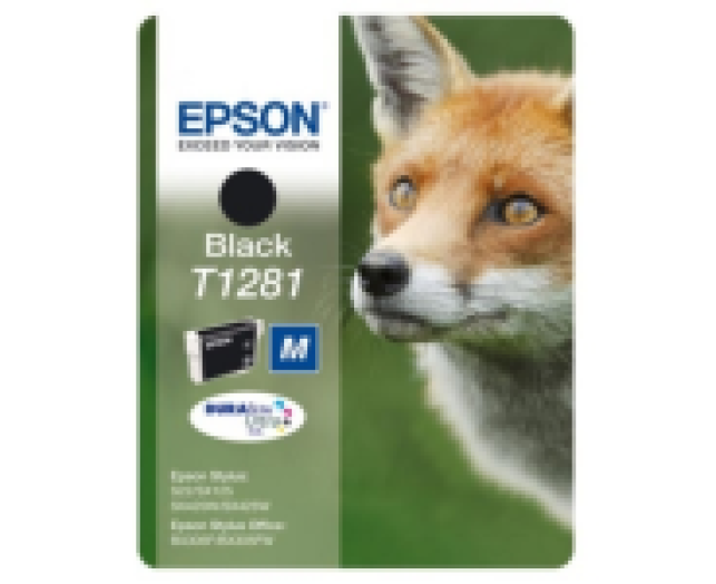 Epson T1281 patron, fekete