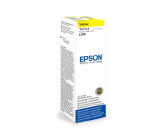 Epson T6734 patron, sárga