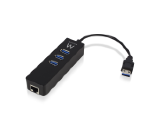 Ewent EW1140 USB 3.0 HUB  + Gigabit port