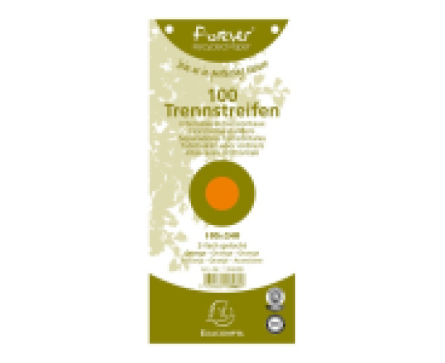 Exacompta elválasztócsík 105 x 240 mm 100 db/csomag