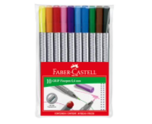 Faber Castell Grip rostirón 0,4m, 10 szín