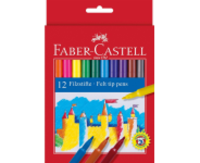 Faber-Castell filctoll 12 szín