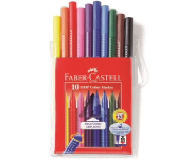 Faber-Castell Grip filctoll készlet 10db