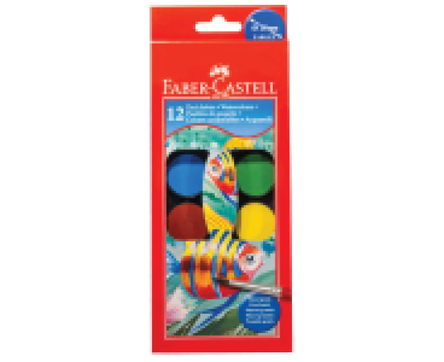 FC-Vízfesték 12 db 30mm vegyes szín